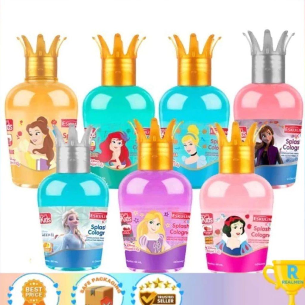 Eskulin Kids Spray Cologne Princess 60ml | Eskulin Kids Princess Splash Cologne 60ml