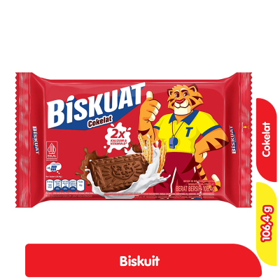 Biskuat Biskuit Cokelat 106,4 g / Biskuit coklat