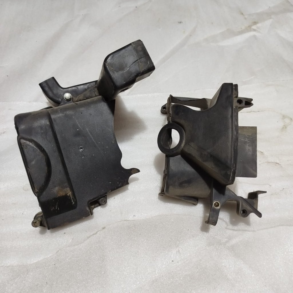 COVER TUTUP PELINDUNG MESIN ATAS CVT YAMAHA NOUVO LELE ORIGINAL ORI SECOND COPOTAN MOTOR KONDISI UTU