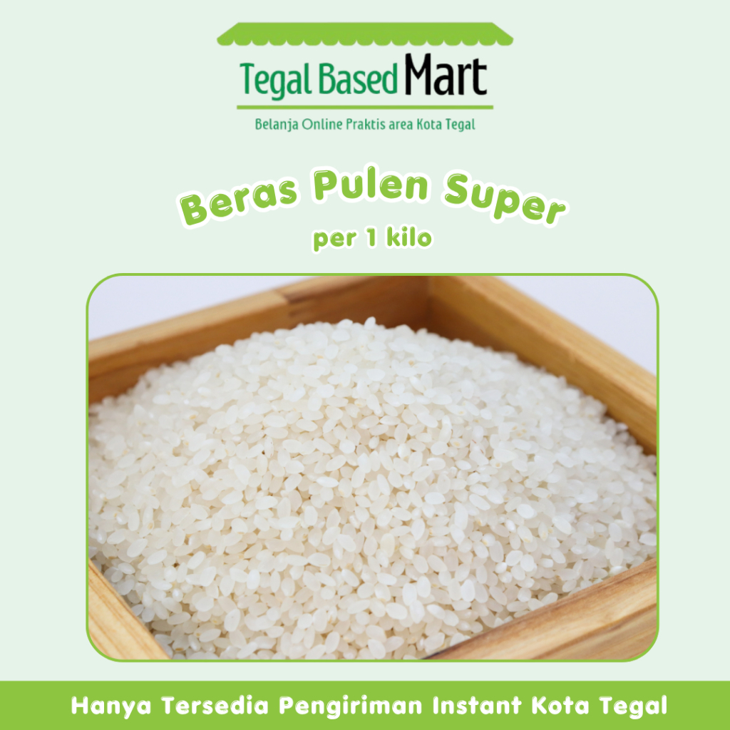 Tegal Mart - Beras Ketan Putih 1 kg | Beras Ketan 1 kg