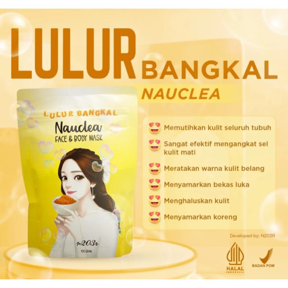 N203R-LULUR BANGKAL-LULUR HITAM BUGIS