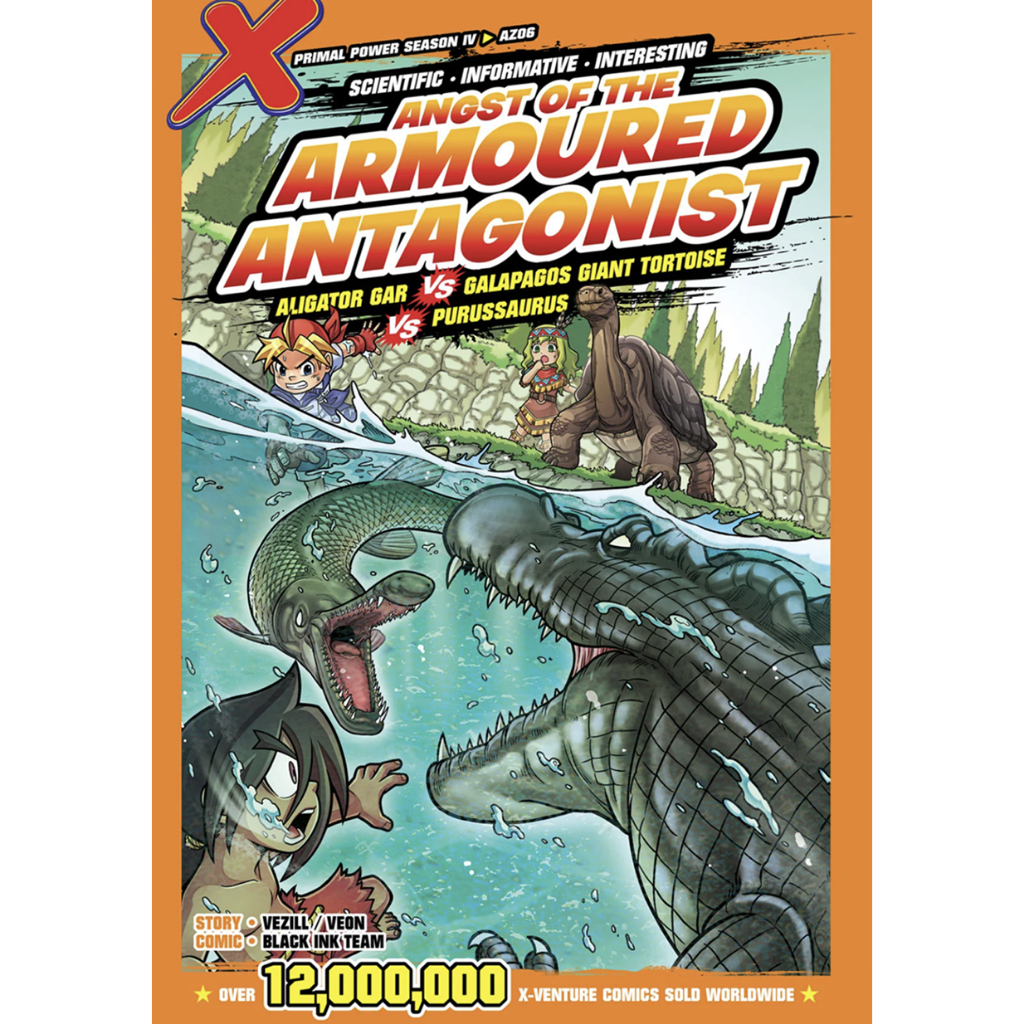 [Gempak Starz] Komik Edukasi English X-VENTURE Primal Power IV 06: Angst Of The Armoured Antagonist: