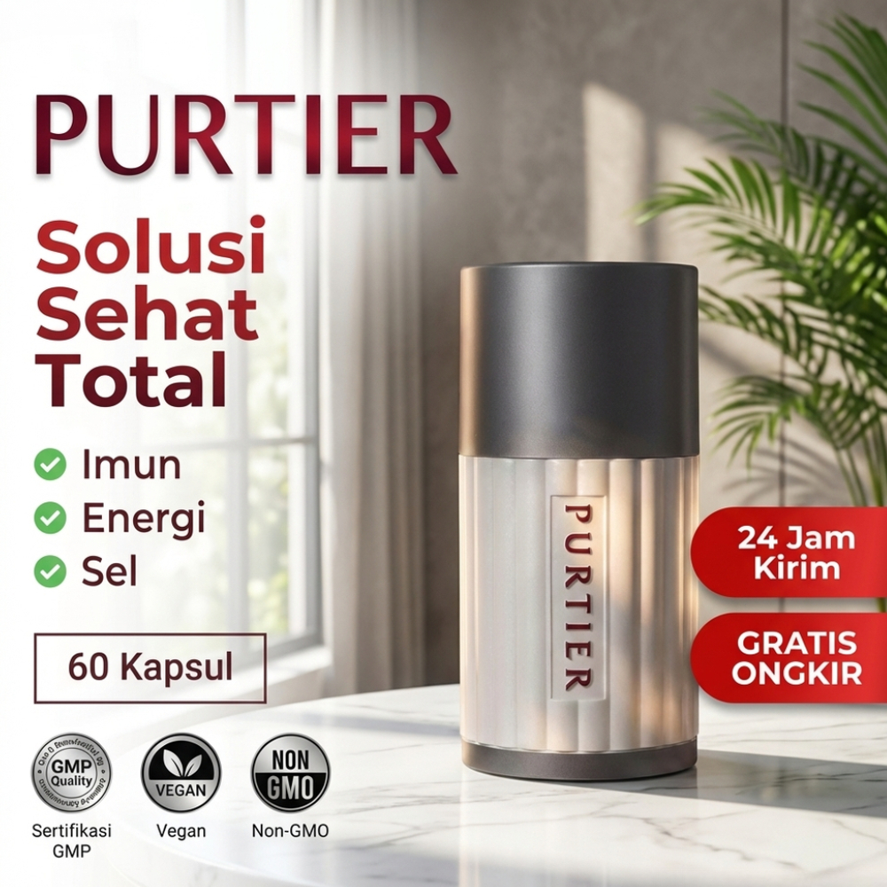 Purtier Placenta Edisi 7 Original 60 Kapsul 100%ORIGINAL  Regenerasi Sel & Anti Penuaan Impor Singap