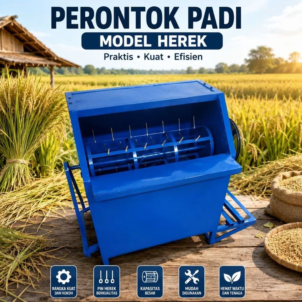 Perontok Padi Model Herek