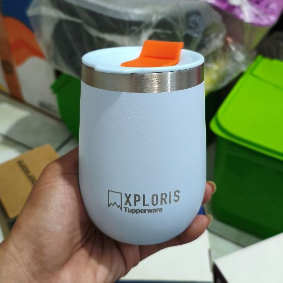 xploris tupperware  230 ml/termos/gelas/mug