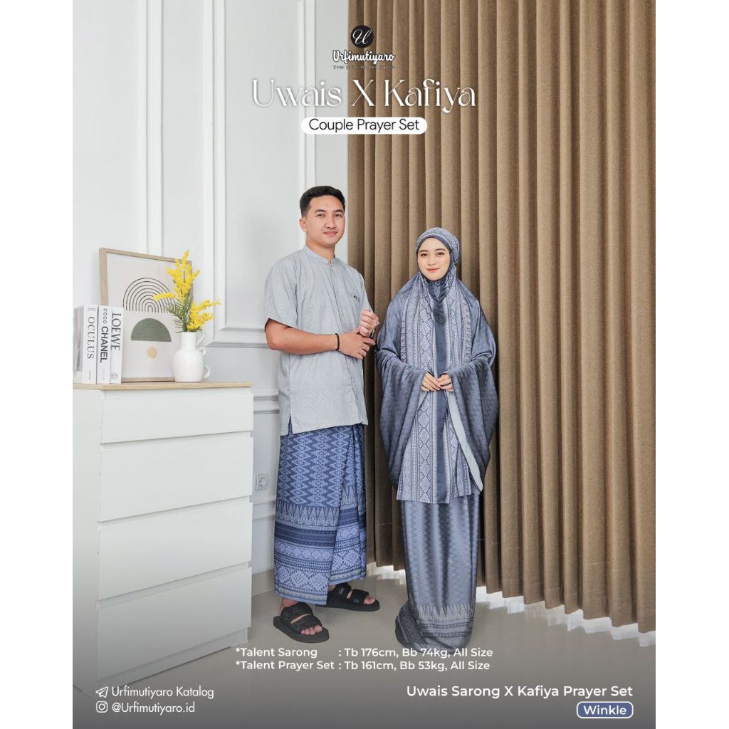UWAIS SARONG x KAFIYA PRAYER SET