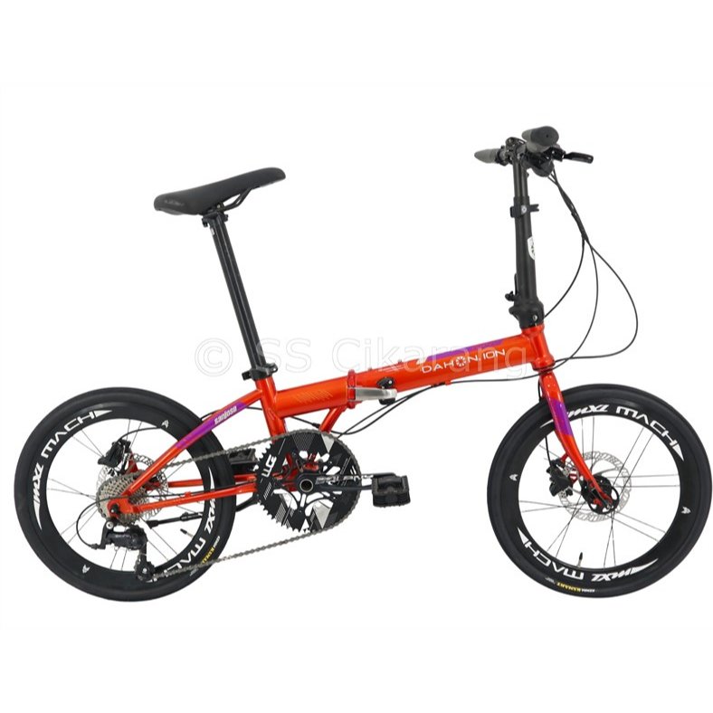 Dahon.ION Sanjose Sepeda Lipat 20 Frame Chromoly Rem Hydraulic