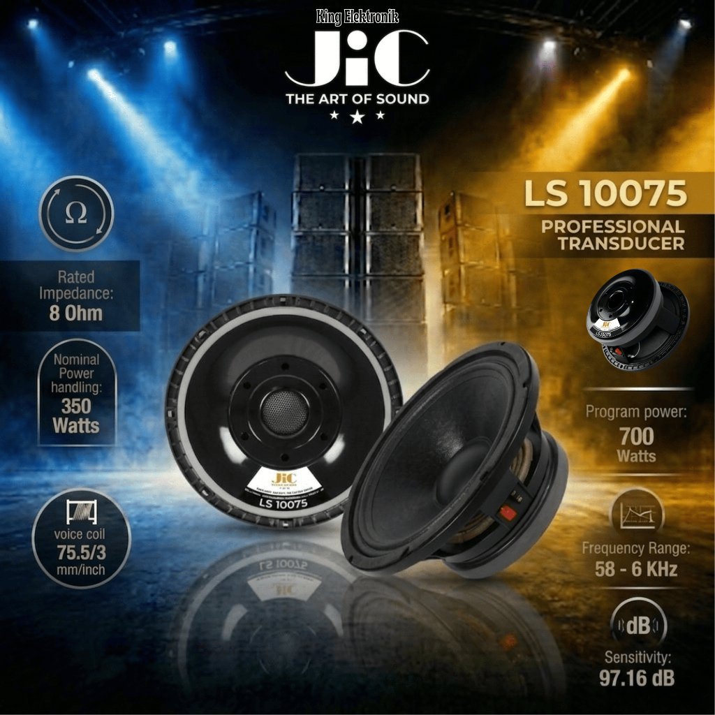 Speaker 10 Inch JIC LS 10075