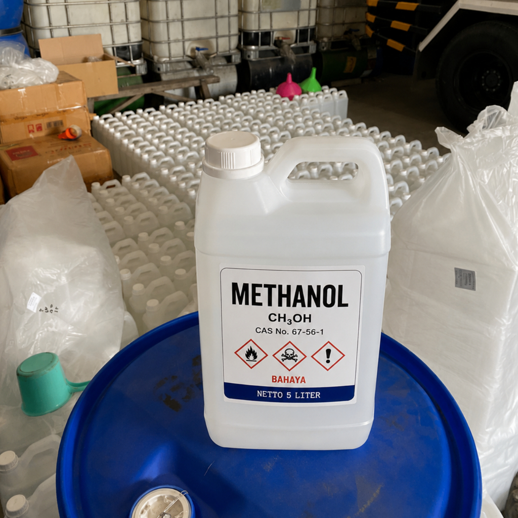METANOL PELARUT PARFUM 5 L | METHANOL | METHYL ALKOHOL TEKNIS PENCUCI PARFUM KADAR 102%-85%