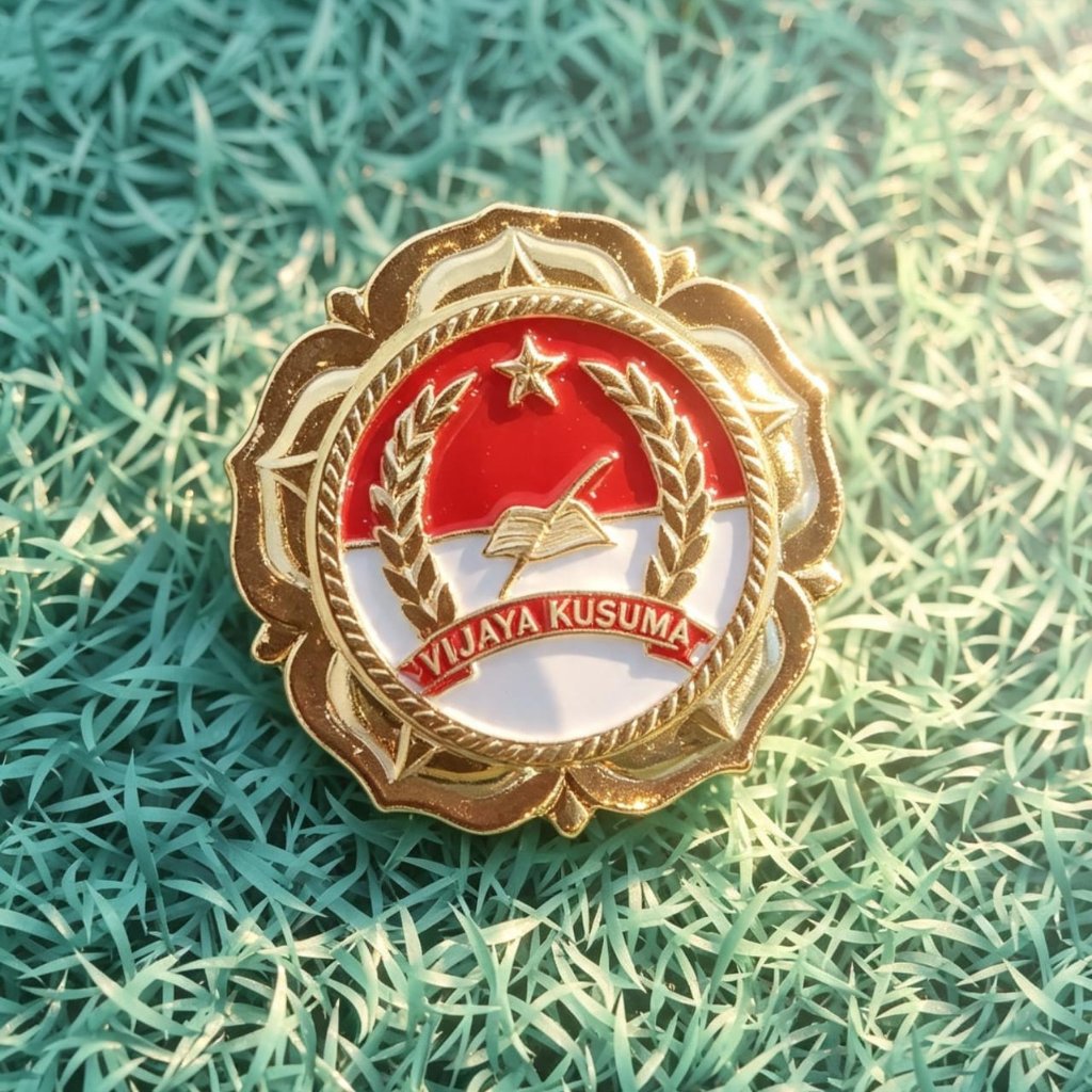 Brevet Pin Ajen Vijaya Kusuma / Brivet Wing VIJAYA KUSUMA Premium