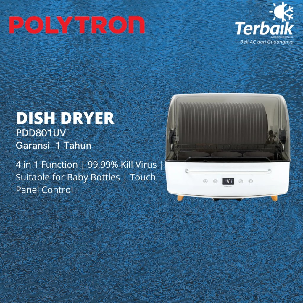 DISH DRYER POLYTRON PDD801UV