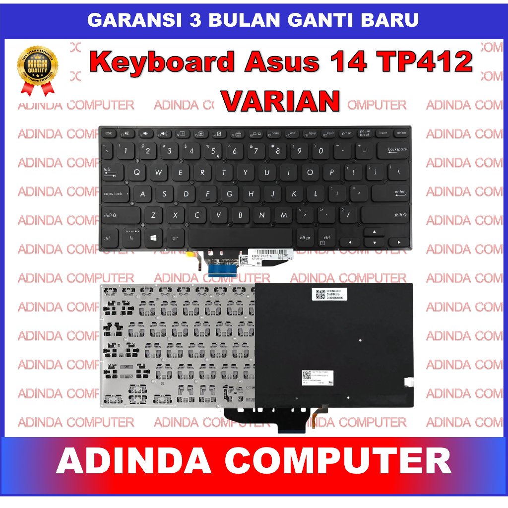 Keyboard Asus Vivobook Flip 14 TP412 TP412f TP412fa TP412u TP412ua