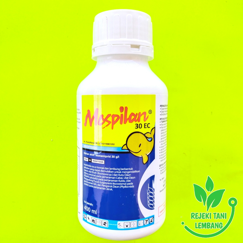 INSEKTISIDA MOSPILAN 30 EC ISI 400 ML PENGENDALI HAMA LALAT BUAH TANAMAN