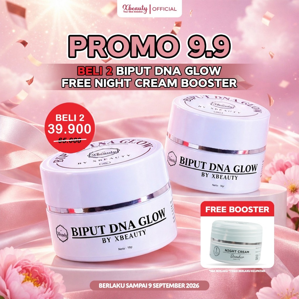 CEKOUT 2X BIPUT DNA GLOW XBEAUTYSKIN FREE 1 NIGHT BOOSTER