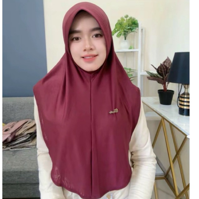 506 Hijab Instan Doa Ibu Pet Antem Jersey Laminan Standar ORI BY BUNYAMIN