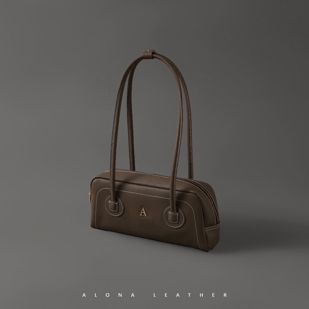 Alona Leather Eloise Bag - Shoulder Bag Full Grain 100% Cow Leather