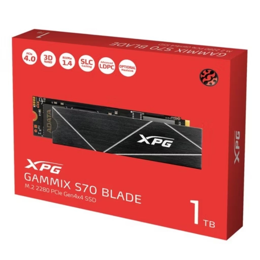 SSD M.2 NVME ADATA S70 BLADE 1TB