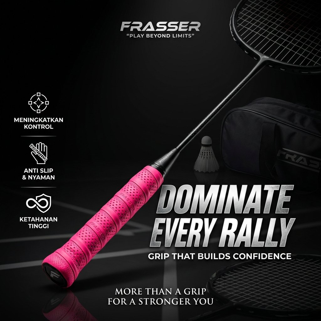 Grip Raket Badminton Frasser