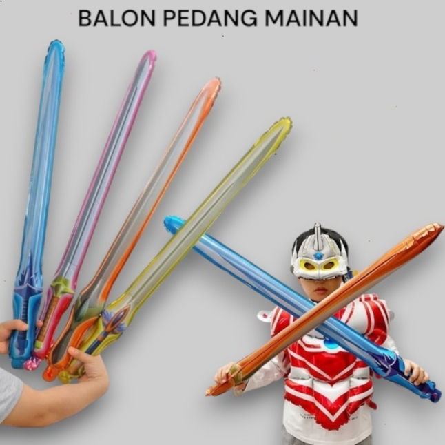 Balon Pedang Tongkat Mainan / Balon Foil PEDANG