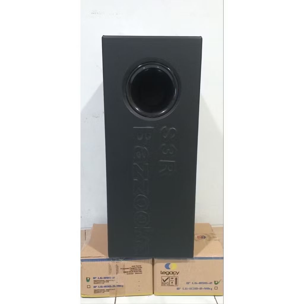 SUBWOOFER  S3R BAZOOKA AKTIF 12V UNTUK DIMOBIL/RUMAHAN