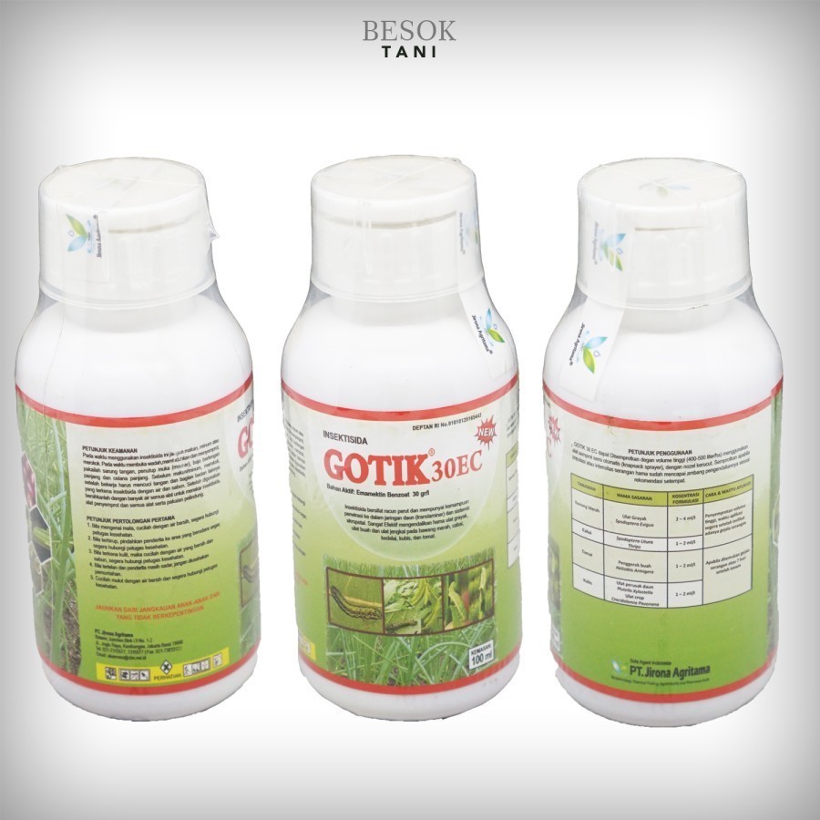 Gotik 30 EC 250 ml insektisida spesialis pembasmi ulat