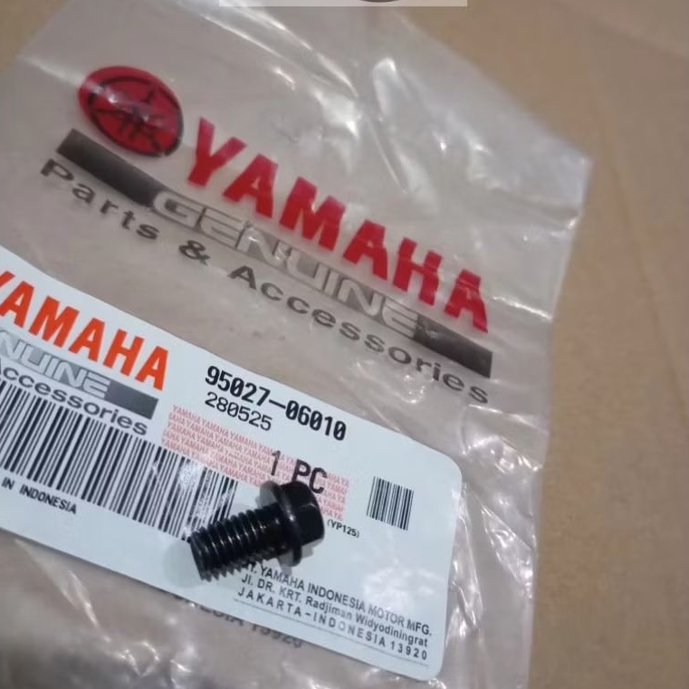 Baut Gear Depan Yamaha JUPITER MX 135, MX KING, Jupiter Burhan R15, VIXION, Byson, Xabre 95027-06010