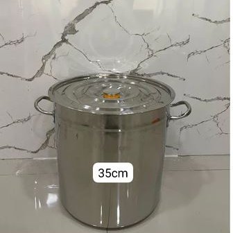 Panci Stainless Premium 316 Kapasitas 34L dan 50L (REGULER/KARGO) FREE BUBBLE WRAP