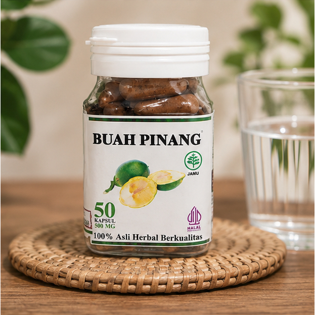 Kapsul Buah Pinang Isi Kapsul Original
