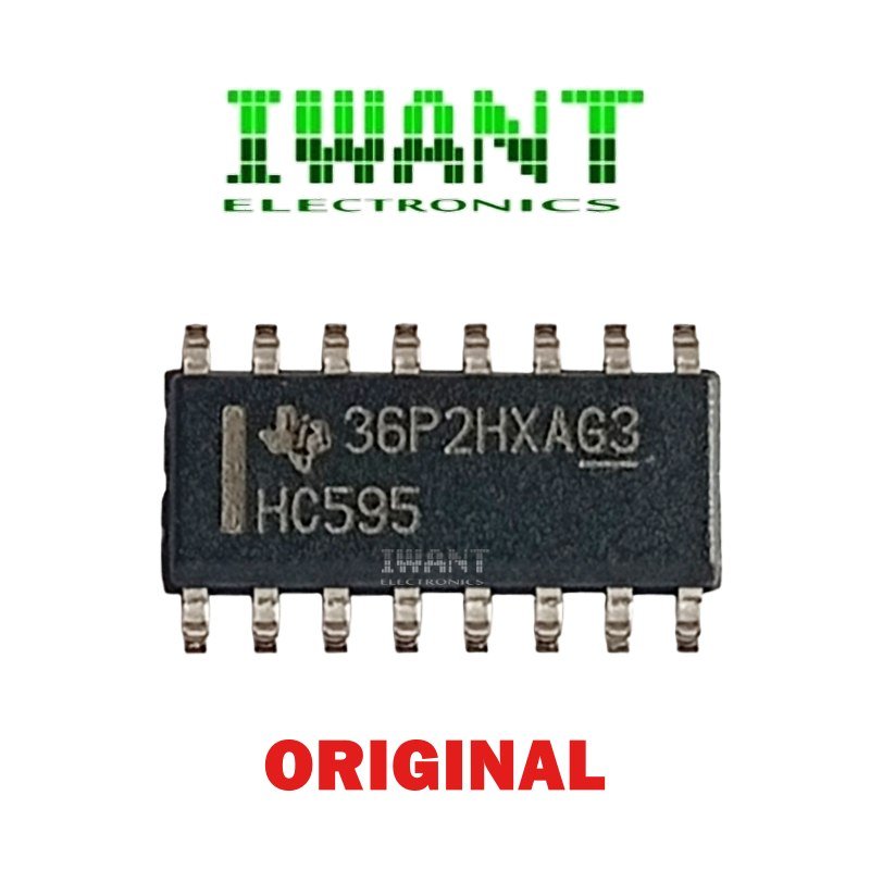 74HC595D SMD ORIGINAL 74HC595 SN74HC595N 74HC595N HC595 SOP-16P