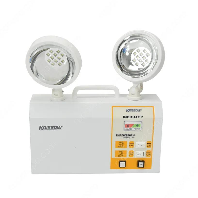 KRISBOW EMERGENCY LAMP TWIN SPOT - MODIFIKASI