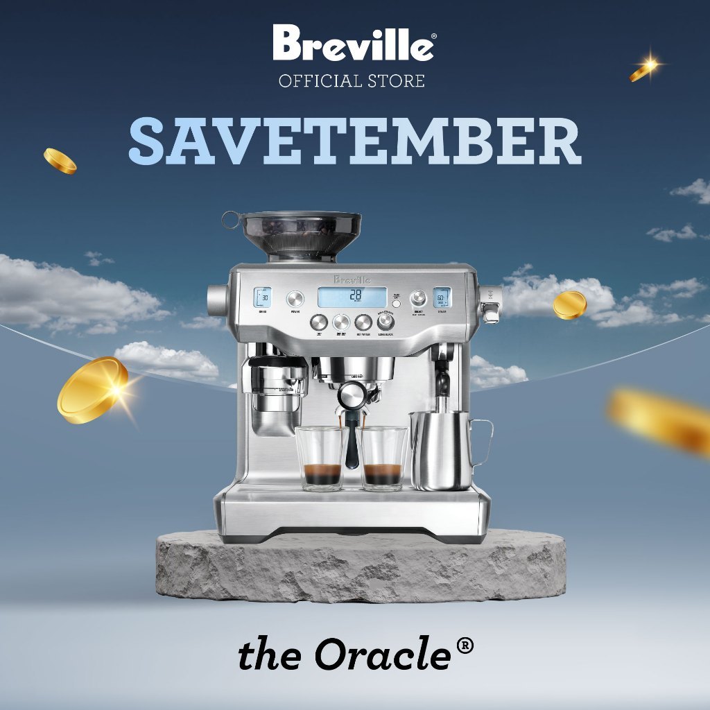 Breville the Oracle - Mesin Kopi Espresso Semi Otomatis