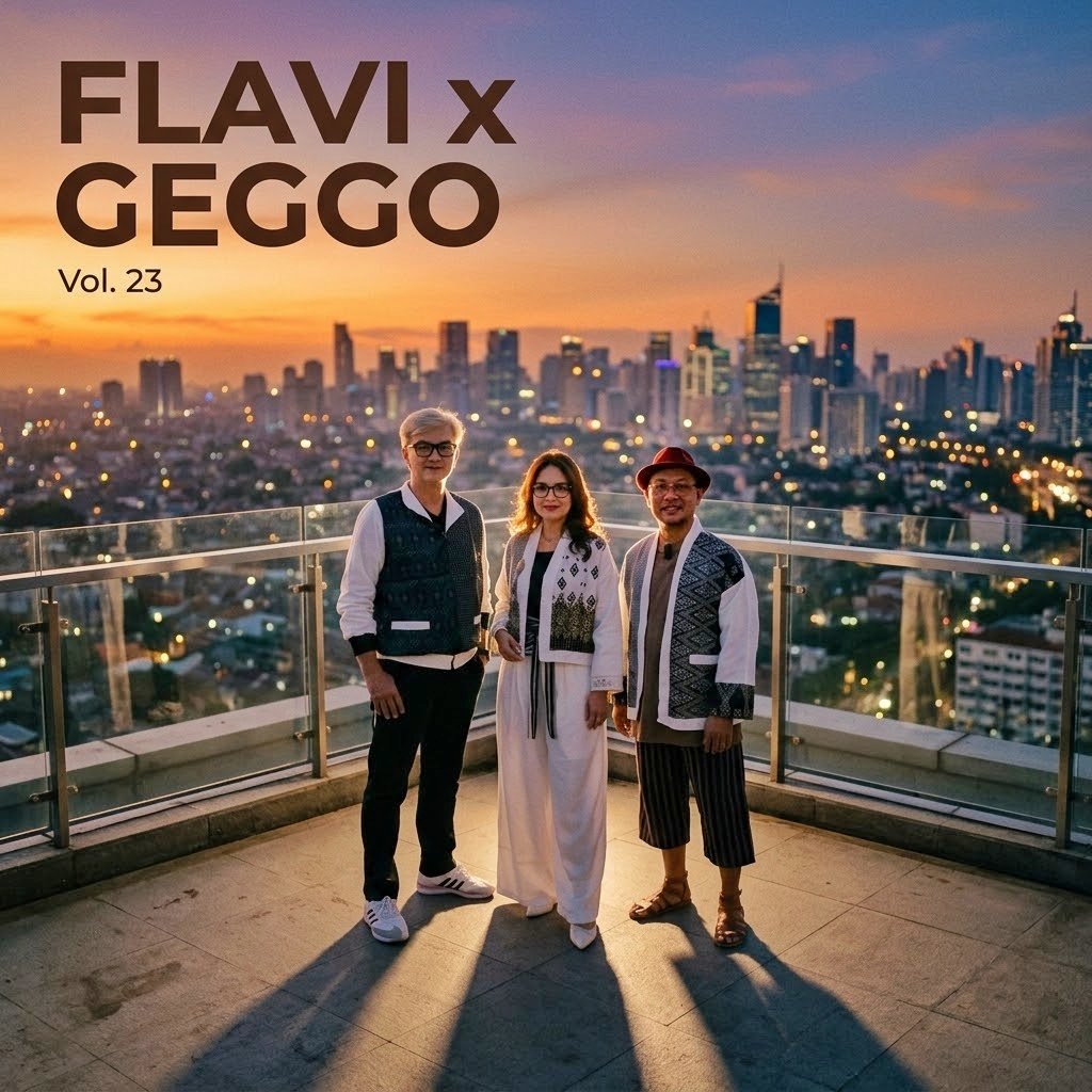 SESI 1 VOL 23  - GEGGO X FLAVI - Promo Batik ambyar atasan kemeja blazer kulot oneset