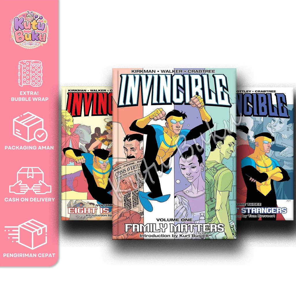 KutuBuku - Comic the Invincible Book 25 Series | Bahasa Inggris (English Book)