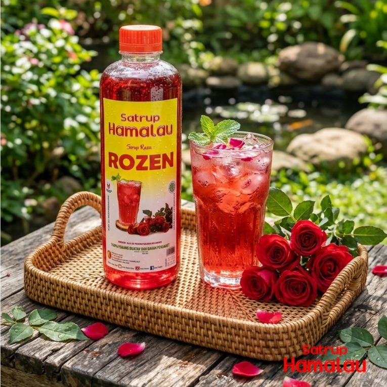 Satrup Hamalau - Sirup Rasa Rozen, Mawar