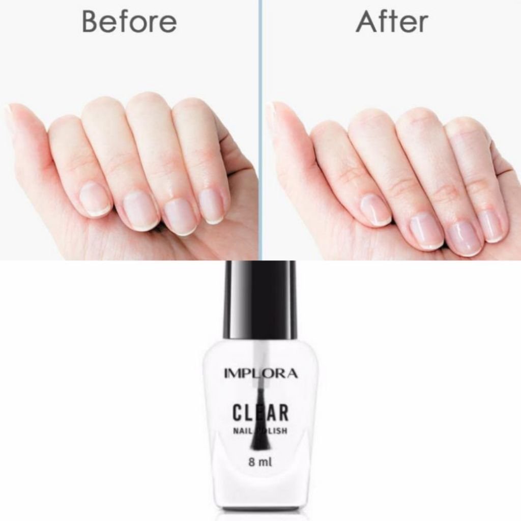 Implora Kutek Bening - Nail Polish Clear/ Kutek Non Peel Off (Eceran / 1pc)_Cerianti