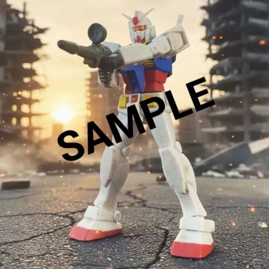 HG MS Selection RX-78-2 Bandai Gundam Gashapon Trading Figure
