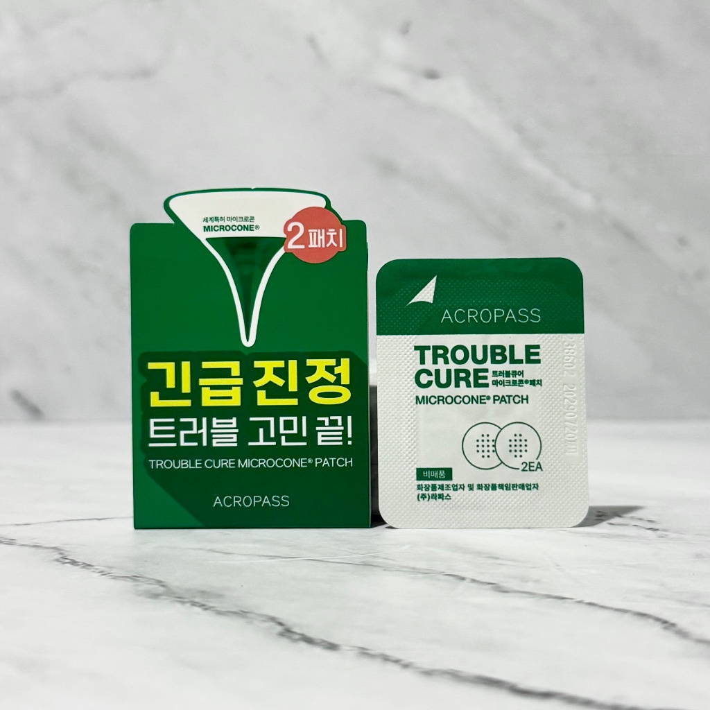 EXP 07/29 ACROPASS Trouble Care Microcone Acne Patch / pimple blemish sticker dots