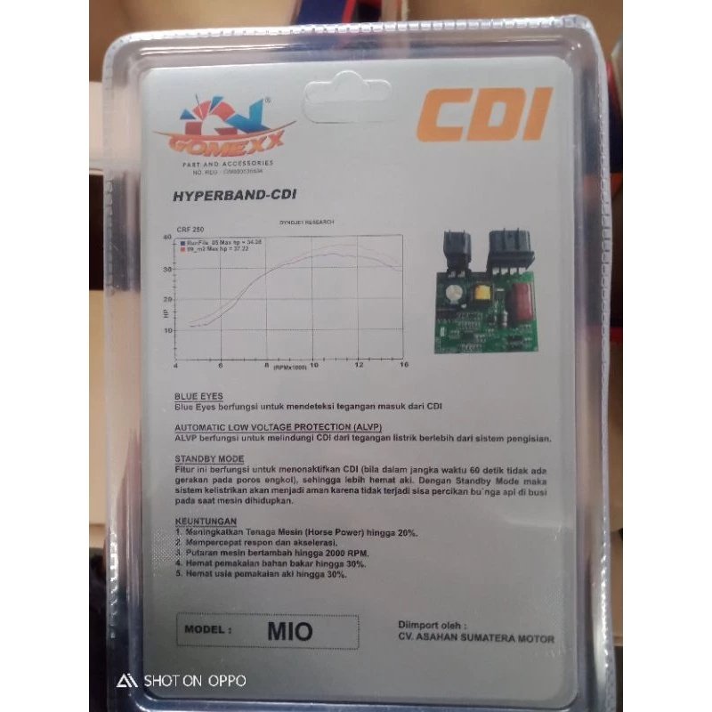 CDI RACING "NO LIMIT" MIO LAMA (5TL) GOMEXX ORI