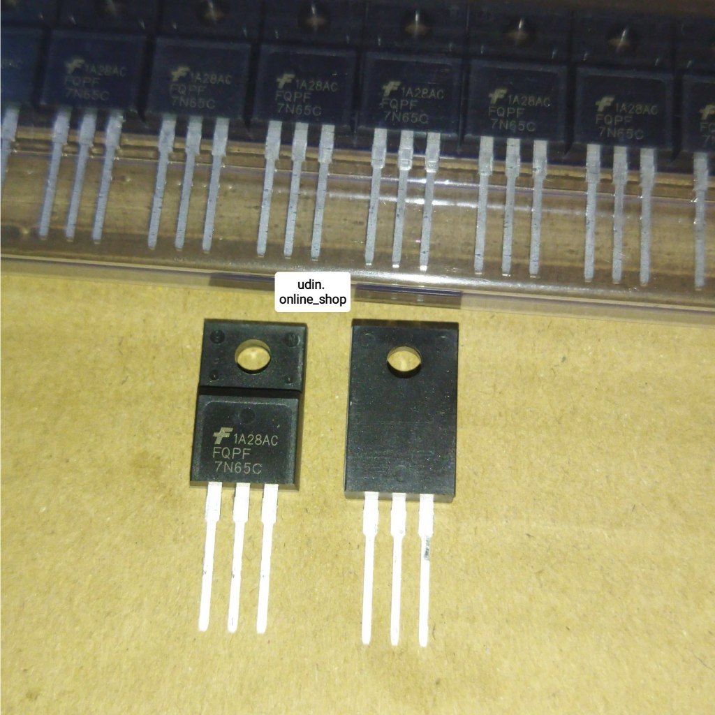 MOSFET 7N65C ORIGINAL OEM PQFP7N65C FET 7N65C FET 7N65 N-CHANNEL SMPS 7A 650V