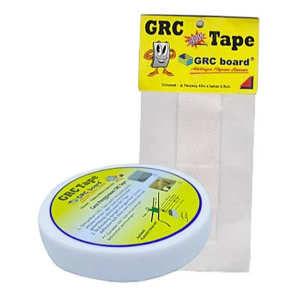 GRC TAPE – KASSA GRC FIBERGLASS PENGUAT SAMBUNGAN PLAFON & DINDING ANTI RETAK