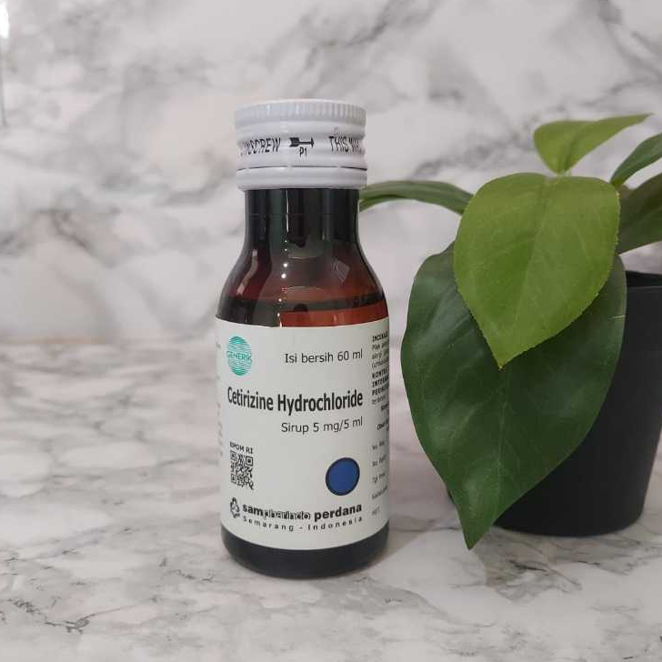 CETIRIZINE SYRUP – OBAT ANTI ALERGI