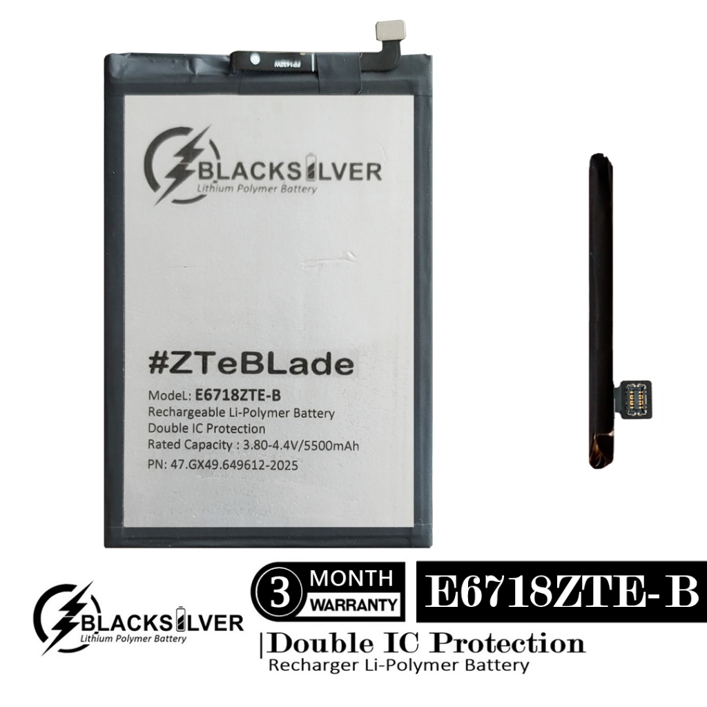 Baterai ZTE Blade A55 e6718zte-b Double IC Protection
