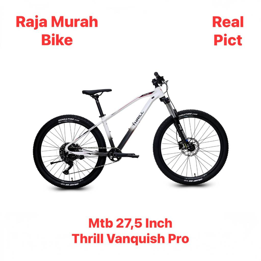 Sepeda gunung Thrill vanquish pro 27,5 inch  Sepeda Mtb 27,5 Thrill Vanquish Pro