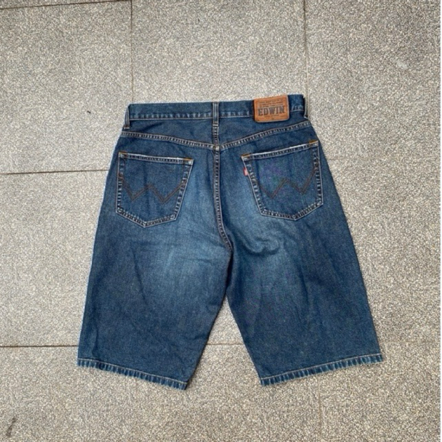 EDWIN SHORT PANTS  DENIM VTG  •IDR:250