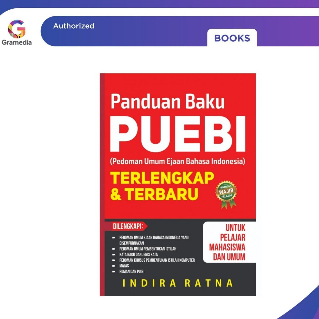 Gramedia Pekanbaru - PANDUAN BAKU PUEBI TERLENGKAP & TERBARU