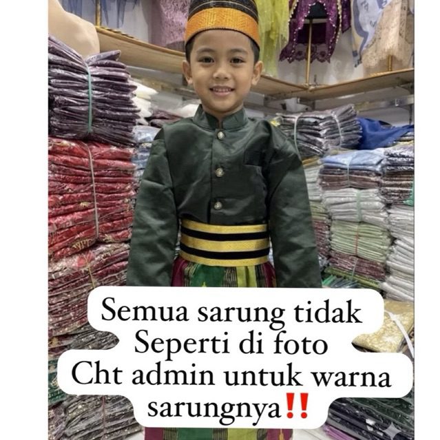 JAS TUTUP ANAK-ANAK ADAT BUGIS