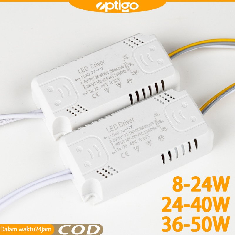 8-24W/20-24W/36-50W LED Driver HPL Driver Trafo LED 3 Warna