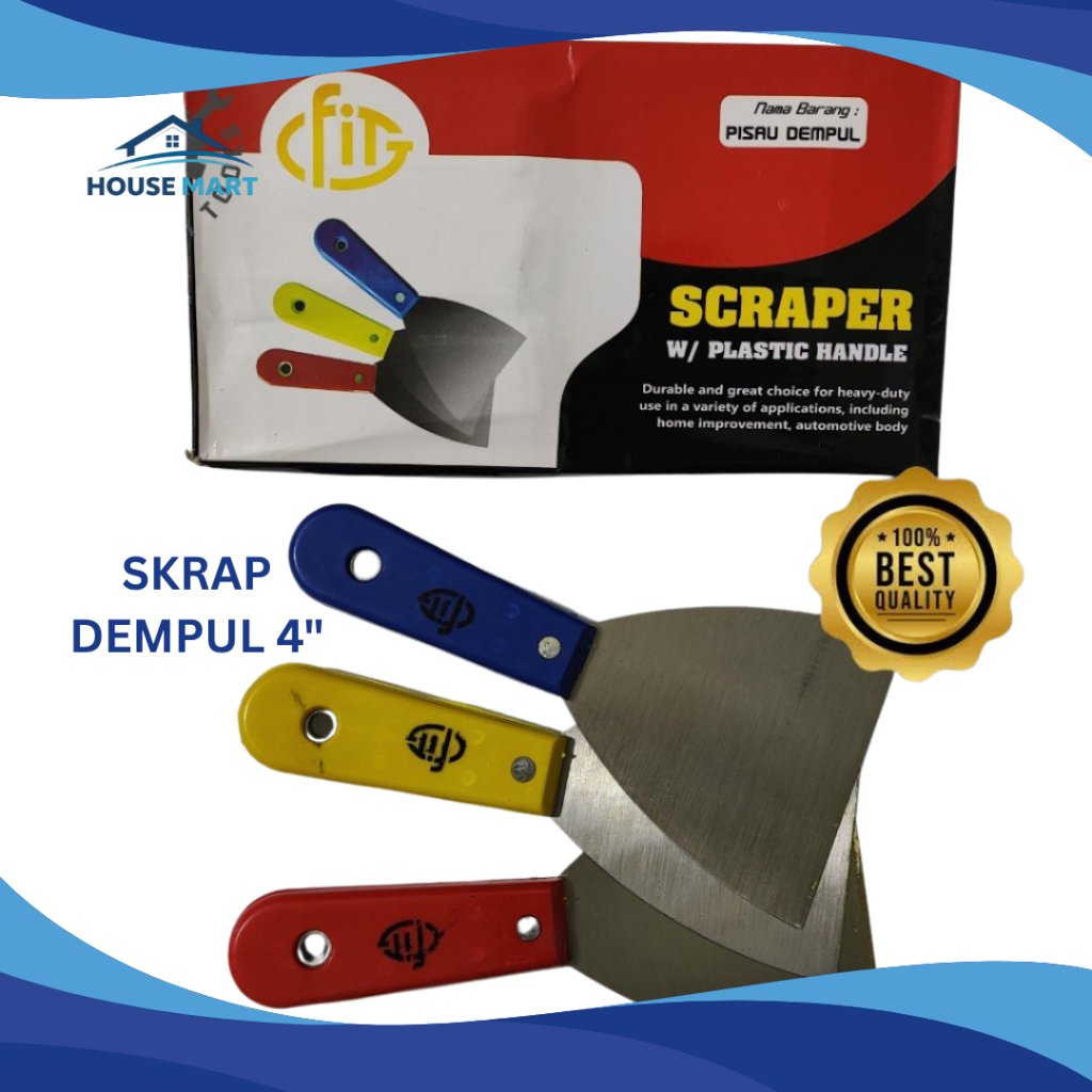 4" SKRAP DEMPUL /SEKRAP DEMPUL 4" GAGANG PVC FIT / SKRAP DEMPUL 4 INCH