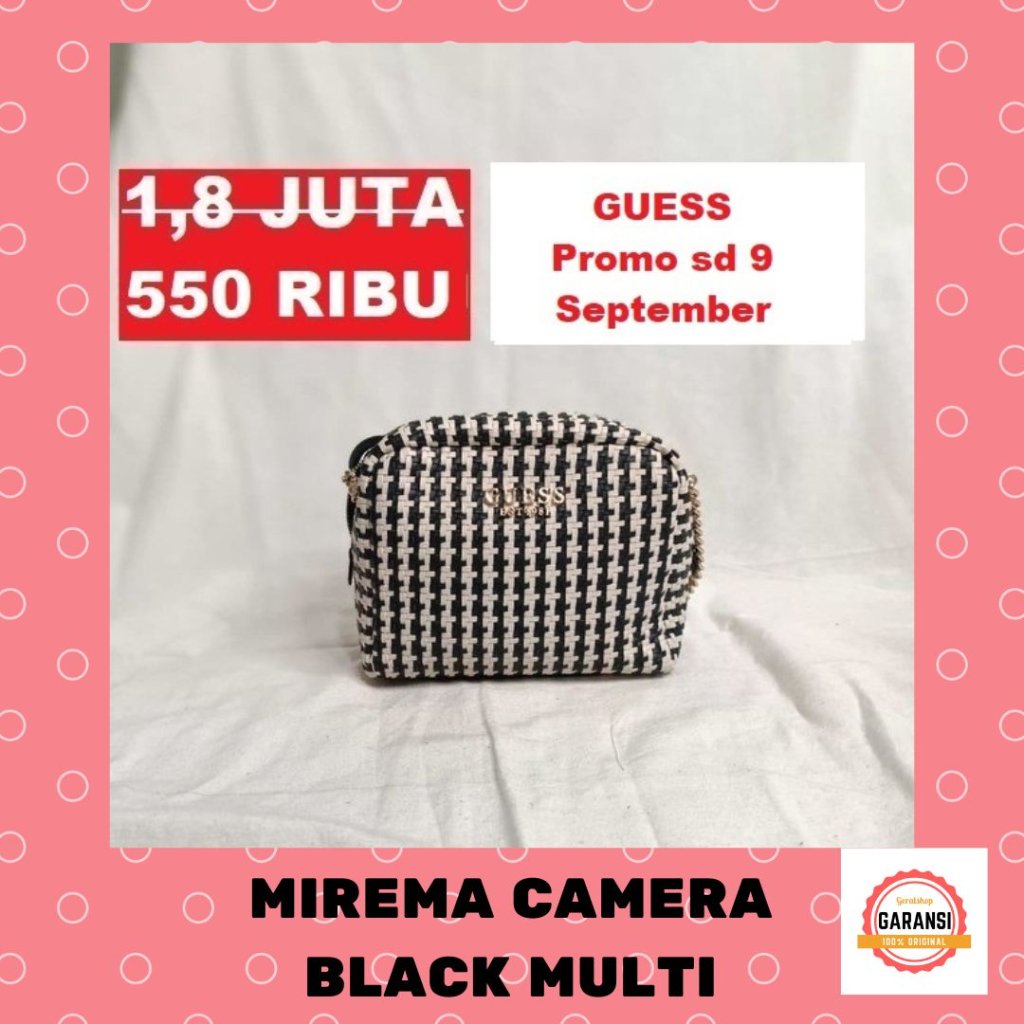 Tas Guess wanita seri MIREMA CAMERA sling bag sale original store