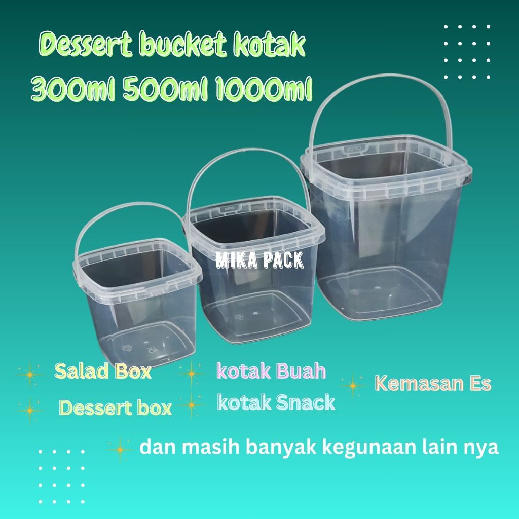Ember Bucket Es Kotak Ember Dessert (10Pcs)